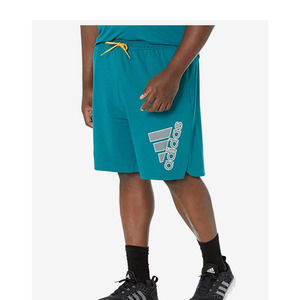 Mens Sz Large Adidas Badge of Sport Primeblue Shorts Legacy Teal Color NWT